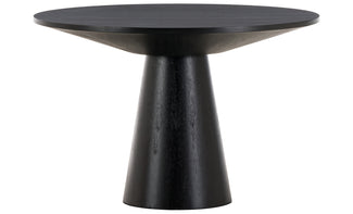 Cove Black Round Dining Table 5